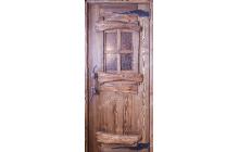 Дверь деревянная «Избушка»